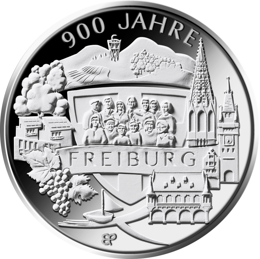 20 Euro Silber Deutschland 2020 900 Jahre Freiburg