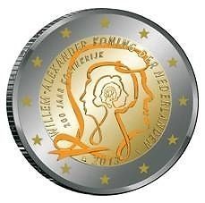 2 Euro Gedenkmünze Niederlande 2013 200 Jahre Königreich
