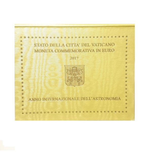 2 Euro Gedenkmünze Vatikan 2017 Fátima