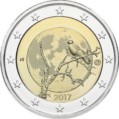 2 Euro Gedenkmünze Finnland 2017 Finnische Natur