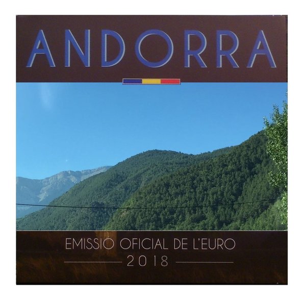 KMS Kursműnzensatz Andorra  2018