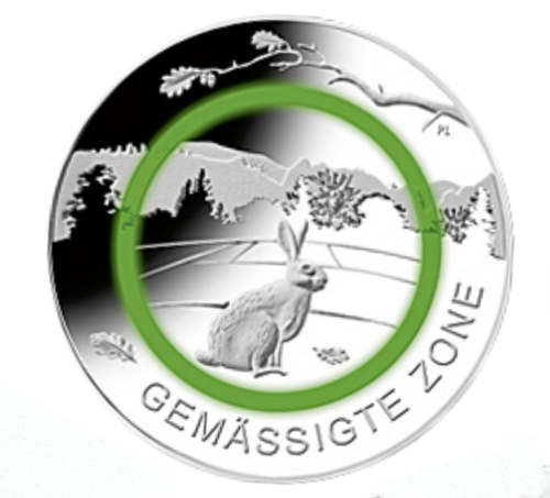 5 Euro Gedenkmünzen Deutschland 2019 Gemässigte Zone nach Wahl des Verkäufers