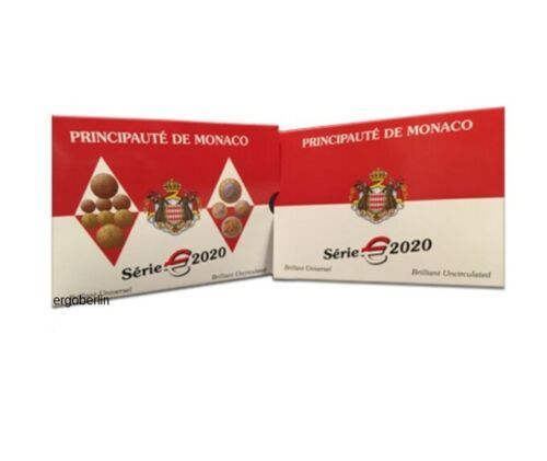 offizieller Kursmünzensatz Monaco 2020