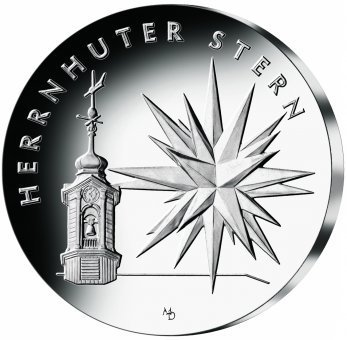25 Euro Silber Deutschland 2022 - Herrnhuter Stern